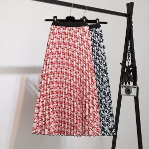 Replica Designer Chanel Fashion Print Skirt
