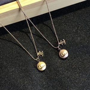 Replica Designer Chanel Fashion Titanium Steel Necklace