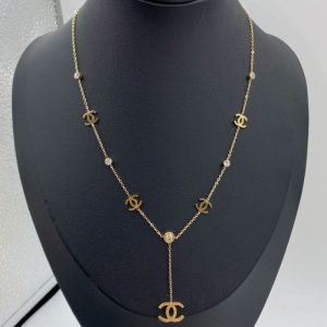 Replica Designer Chanel Fashion Titanium Steel Necklace