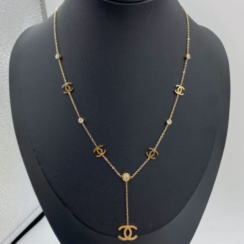 Replica Designer Chanel Fashion Titanium Steel Necklace