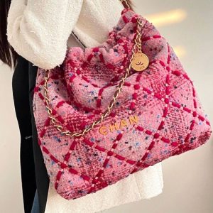 Replica Designer Chanel Fashion Woolen Cloth Underarm Bag