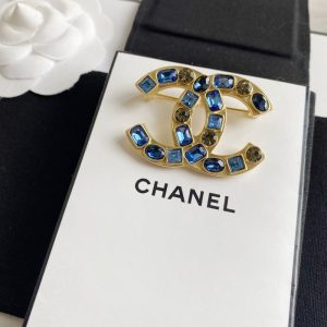 Replica Designer Chanel Letter Brooch