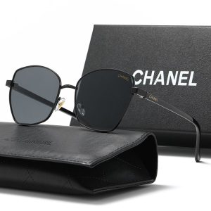 Replica Designer Chanel Stylish Polygonal Sunglasses
