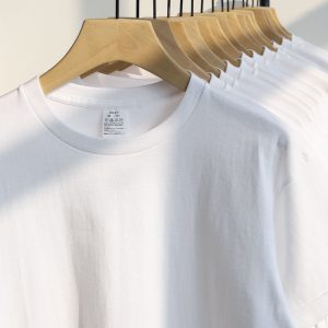 Replica Designer Chanel Summer Men And Women Cotton Short Sleeve Loose White T-Shirt