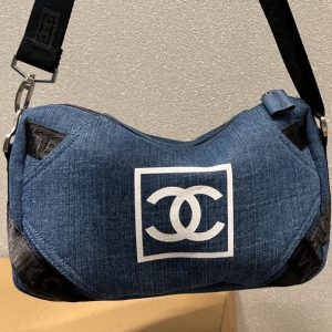 Replica Designer Chanel Women Canvas Square Large Capacity Bag