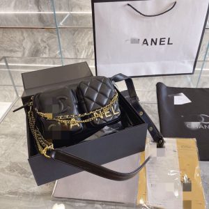 Replica Designer Chanel Women Casual Lingge Camera Messenger Bag