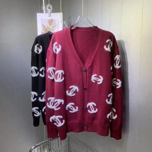Replica Designer Chanel Women Chic Knit Cardigan