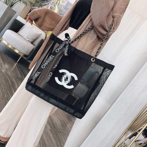 Replica Designer Chanel Women Double C Letters Chain Travel Large Capacity Bag Set