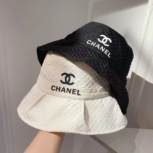 Replica Designer Chanel Women Double C Letters Fisherman Hat