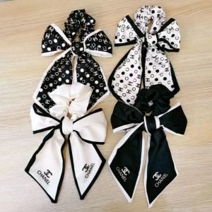 Replica Designer Chanel Women Fashion Bow Letters Hairband