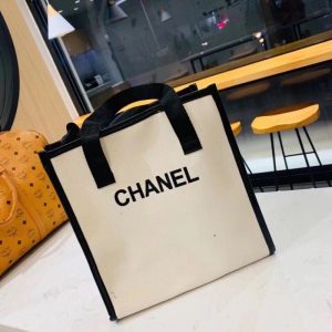 Replica Designer Chanel Women Fashion Canvas Letters Tote Bag