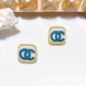Replica Designer Chanel Women Fashion Double C Earrings