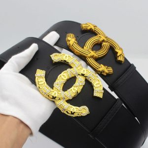 Replica Designer Chanel Women Fashion Double C Letters Belt