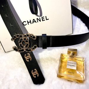 Replica Designer Chanel Women Fashion Double C Letters Belt