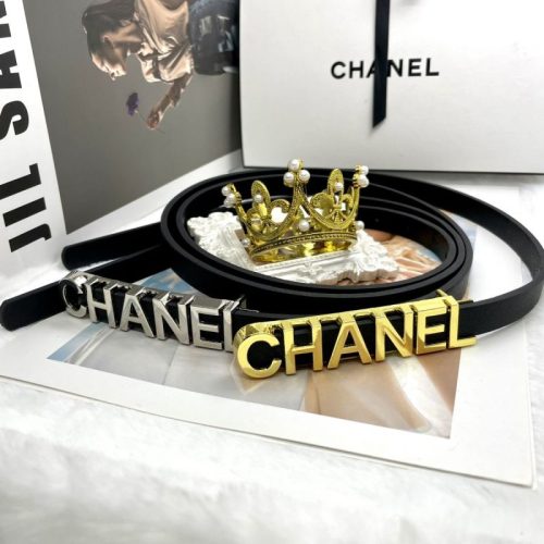 Replica Designer Chanel Women Fashion Double C Letters Belts