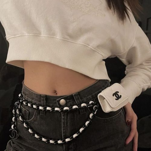 Replica Designer Chanel Women Fashion Double C Letters Chain Pockets Mini Bag