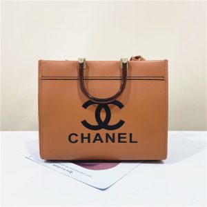 Replica Designer Chanel Women Fashion Double C Letters Large-Capacity Tote Bag