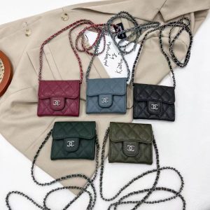 Replica Designer Chanel Women Fashion Double C Rhombus Chain Bag