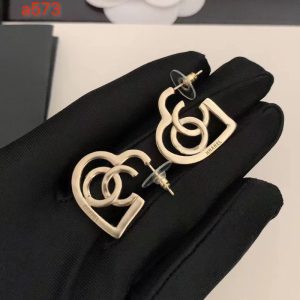 Replica Designer Chanel Women Fashion Love Letter Earrings