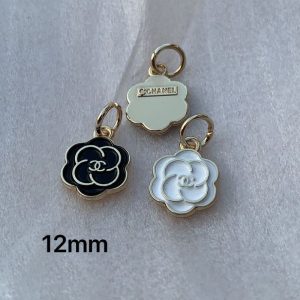 Replica Designer Chanel Women Fashion Metal Floral Necklace Pendant