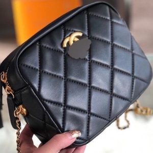Replica Designer Chanel Women Fashion Multilayer Solid Color Bag