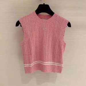 Replica Designer Chanel Women Fashion Round Neck Knitwear