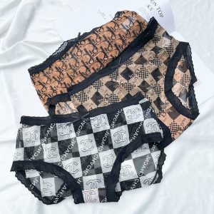 Replica Designer Chanel Women Fashion Sexy Mesh Panties