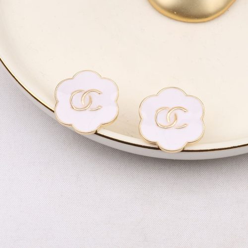 Replica Designer Chanel Women Fashion Simple Oil Drop Stud Earrings