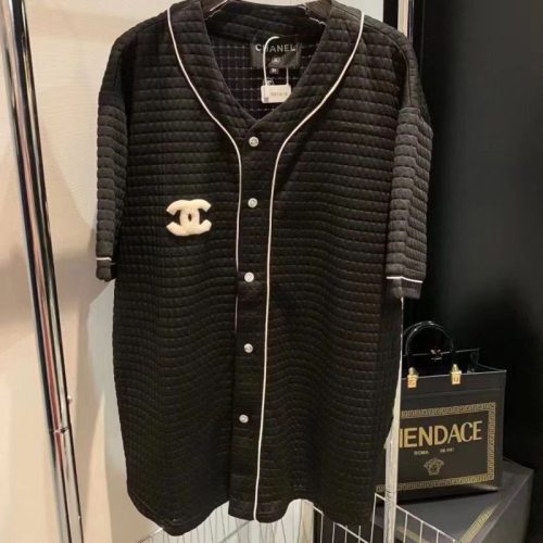 Replica Designer Chanel Women Fashion Soild Color Lingge Short-Sleeves Coat