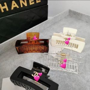 Replica Designer Chanel Women Fashion Solid Color Hairpin