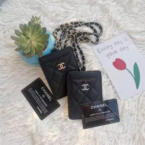 Replica Designer Chanel Women Lingge Chain Card Bag