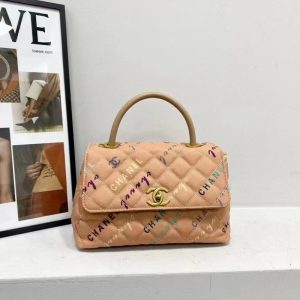 Replica Designer Chanel Women Lingge Embroidery Thread Fashion Flow Large-Capacity Handbag