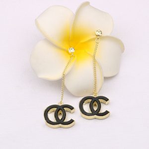 Replica Designer Chanel Women Long Tassel Simple Fashion Earrings