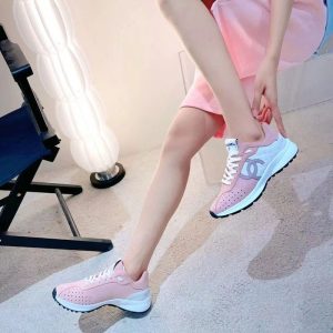 Replica Designer Chanel Women Low-Top Color Matching Sneakers