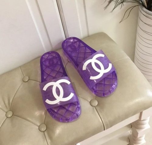 Replica Designer Chanel Women Plus Size Summer Beach Slippers