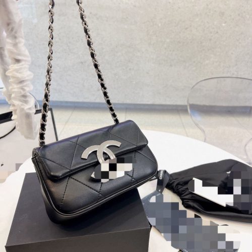 Replica Designer Chanel Women Rhombus Embroidery Chain Bag