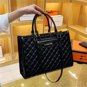 Replica Designer Chanel Women Simple Large-Capacity Lingge Tote Bag