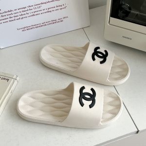 Replica Designer Chanel Women Simple PVC Slippers