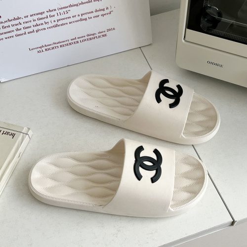 Replica Designer Chanel Women Simple PVC Slippers
