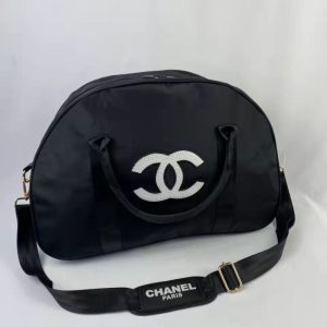 Replica Designer Chanel Women Simple Portable Large-Capacity Foldable Luggage Storage Bag
