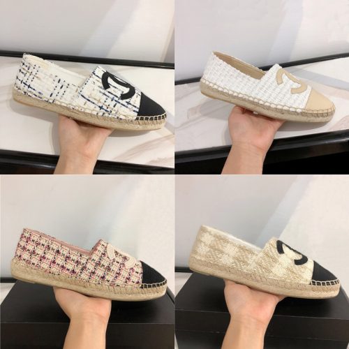 Replica Designer Chanel Women Thick Bottom Slip-On Casual Loafers