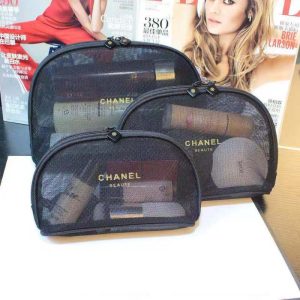Replica Designer Chanel Women Transparent Mesh Large-Capacity Portable Bag