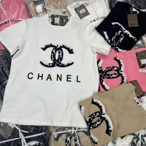 Replica Designer Chanel Women'S Stylish Oversized T-Shirt