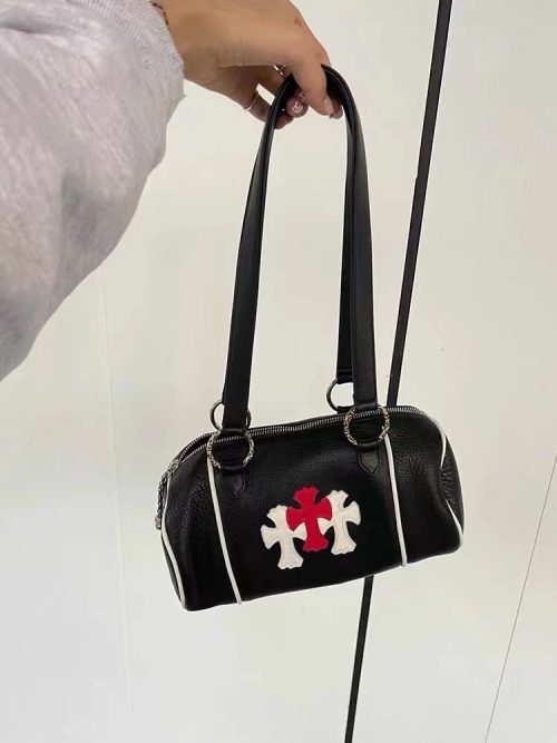 Replica Designer Chrome Heart Fashion Cross Bowling Hand Bag