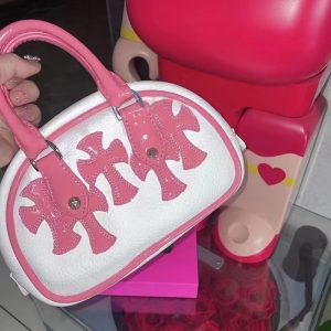 Replica Designer Chrome Heart PU Tote Bag