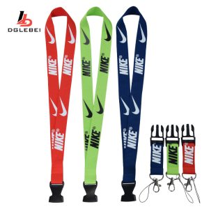 Replica Designer Contrast Letter Pattern Phone Bag Accessories Lanyard