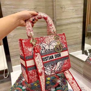 Replica Designer DIOR MEDIUM LADY D-LITE BAG