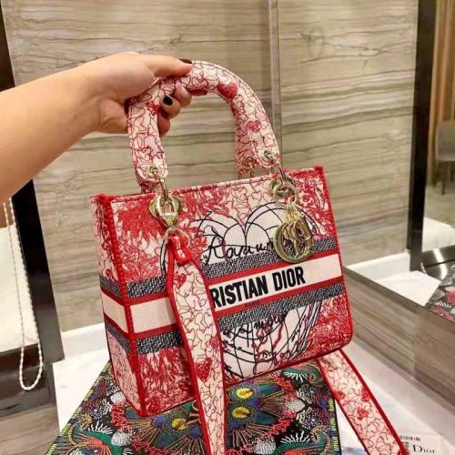 Replica Designer DIOR MEDIUM LADY D-LITE BAG