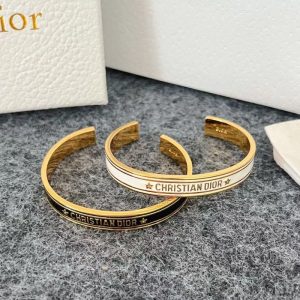 Replica Designer Dior Alphabet Cuff Bracelet