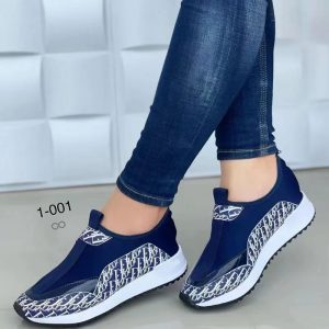 Replica Designer Dior Casual Letter Print Breathable Sneakers
